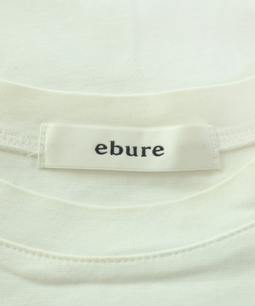 ebure（エブール）Tシャツ・カットソー 白 サイズ:38(M位) レディース/2200643644175