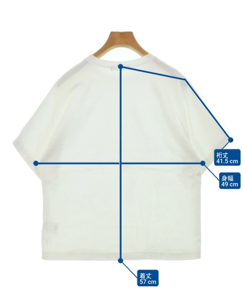 ebure（エブール）Tシャツ・カットソー 白 サイズ:38(M位) レディース/2200643644175