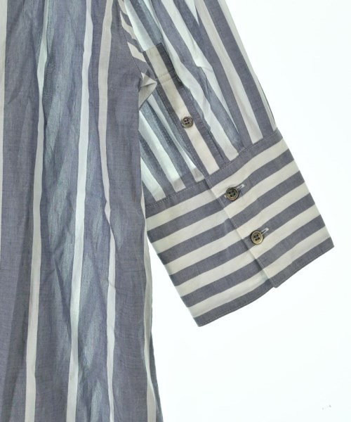 ebure（エブール）シャツワンピース 青 サイズ:36(S位) レディース/2200643644519