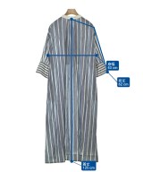 ebure（エブール）シャツワンピース 青 サイズ:36(S位) レディース/2200643644519