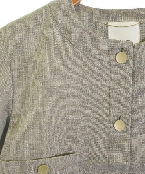 ebure（エブール）カジュアルジャケット グレー サイズ:38(M位) レディース/2200643644816