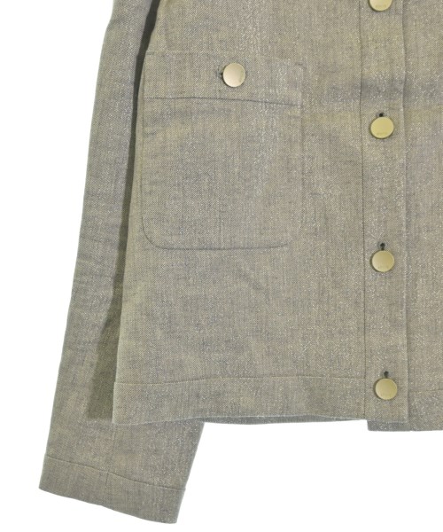 ebure（エブール）カジュアルジャケット グレー サイズ:38(M位) レディース/2200643644816