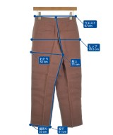 ebure（エブール）スラックス 茶 サイズ:36(S位) レディース/2200639365060