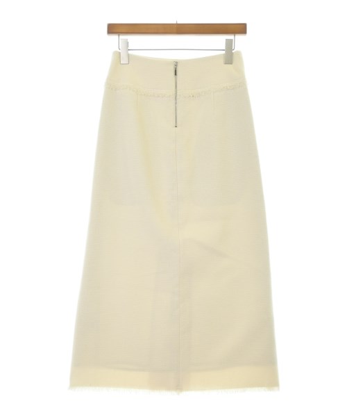 ebure（エブール）ロング・マキシ丈スカート 白 サイズ:36(S位) レディース/2200647940204