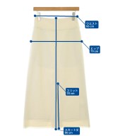 ebure（エブール）ロング・マキシ丈スカート 白 サイズ:36(S位) レディース/2200647940204