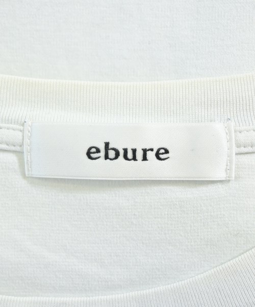 ebure（エブール）Tシャツ・カットソー 白 サイズ:38(M位) レディース/2200648069201