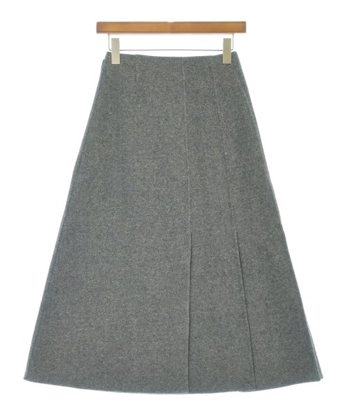 ebure（エブール）ロング・マキシ丈スカート グレー サイズ:36(S位) レディース/2200648569077