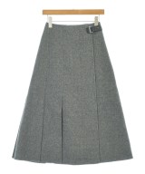 ebure（エブール）ロング・マキシ丈スカート グレー サイズ:36(S位) レディース/2200648569077