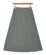 ebure（エブール）ロング・マキシ丈スカート グレー サイズ:36(S位) レディース/2200648569077