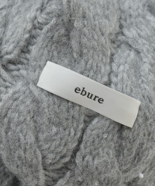 ebure（エブール）マフラー グレー サイズ:- レディース/2200643943100