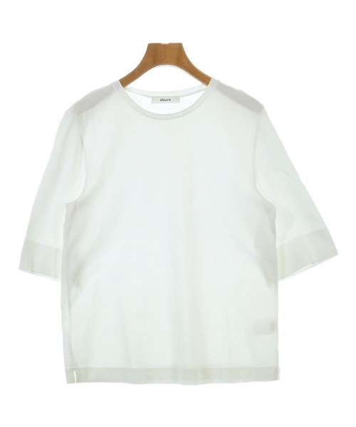 ebure(エブール)Tシャツ・カットソー 白 サイズ:38(M位)/2200645824124