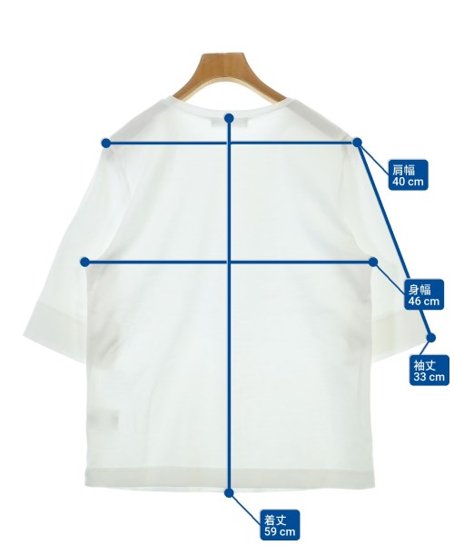 ebure（エブール）Tシャツ・カットソー 白 サイズ:38(M位) レディース/2200645824124