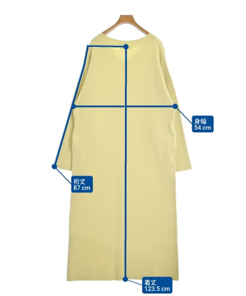 ebure（エブール）ワンピース 黄 サイズ:F レディース/2200638724158