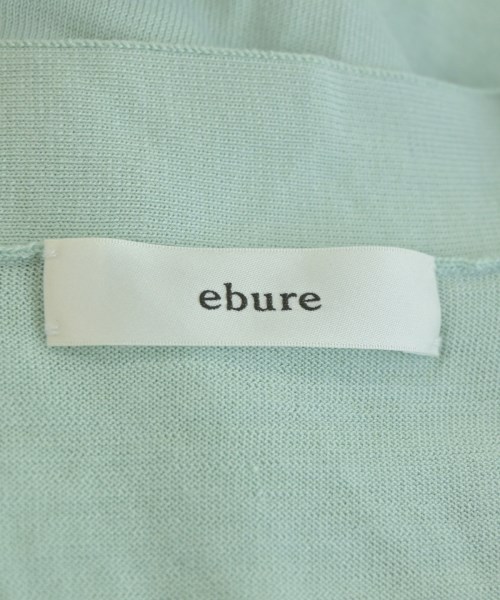 ebure（エブール）ベスト/ノースリーブ 青 サイズ:38(M位) レディース/2200645817102