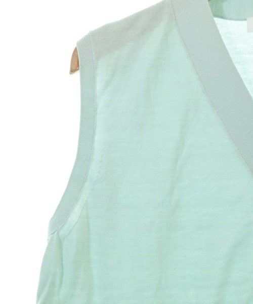 ebure（エブール）ベスト/ノースリーブ 青 サイズ:38(M位) レディース/2200645817102