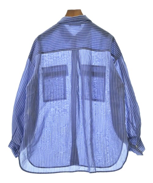 ebure（エブール）カジュアルシャツ 青 サイズ:36(S位) レディース/2200645526066
