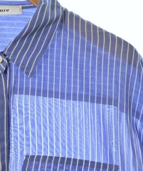 ebure（エブール）カジュアルシャツ 青 サイズ:36(S位) レディース/2200645526066