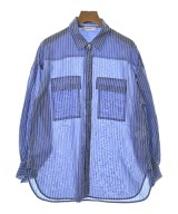 ebure（エブール）カジュアルシャツ 青 サイズ:36(S位) レディース/2200645526066