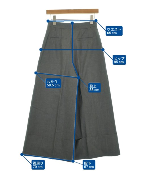 ebure（エブール）スラックス グレー サイズ:38(M位) レディース/2200651338097