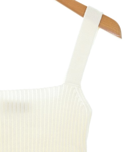 ebure（エブール）ベスト 白 サイズ:-(XS位) レディース/2200652645019