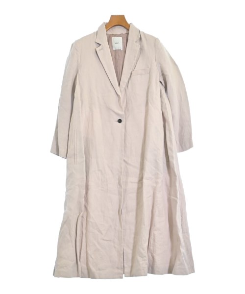 ebure(エブール)チェスターコート ピンク サイズ:38(M位)/2200648973041