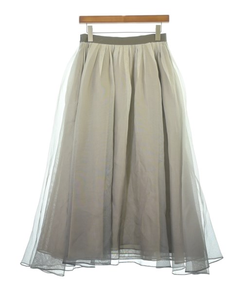 ebure（エブール）ロング・マキシ丈スカート グレー サイズ:38(M位) レディース/2200654429013