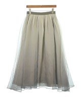 ebure（エブール）ロング・マキシ丈スカート グレー サイズ:38(M位) レディース/2200654429013
