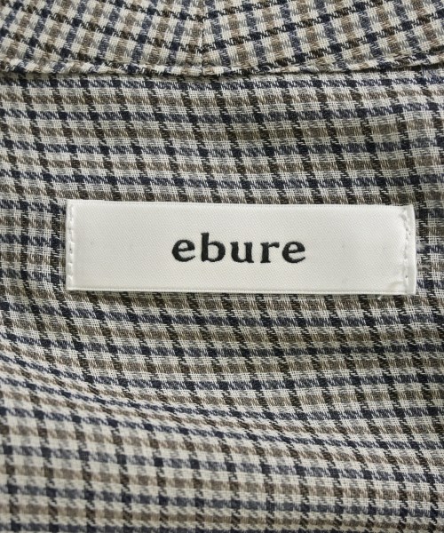 ebure（エブール）シャツワンピース グレー サイズ:36(S位) レディース/2200697375049