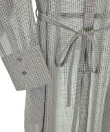 ebure（エブール）シャツワンピース グレー サイズ:36(S位) レディース/2200697375049