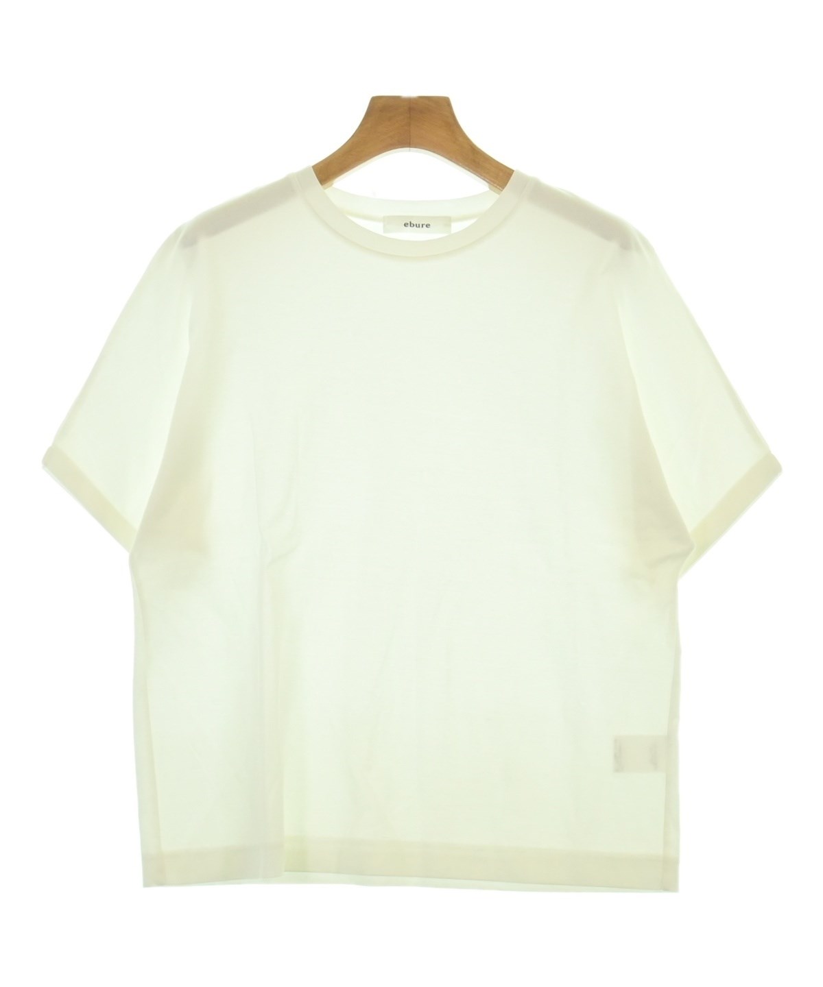 ebure（エブール）Tシャツ・カットソー 白 サイズ:F レディース