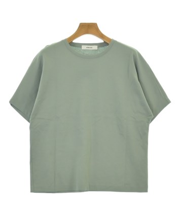 新品 ebure エブール Tシャツ 半袖 オリーブ カーキ グリーン ebure（エブール）Tシャツ・カットソー 緑 サイズ:38(M位) レディース