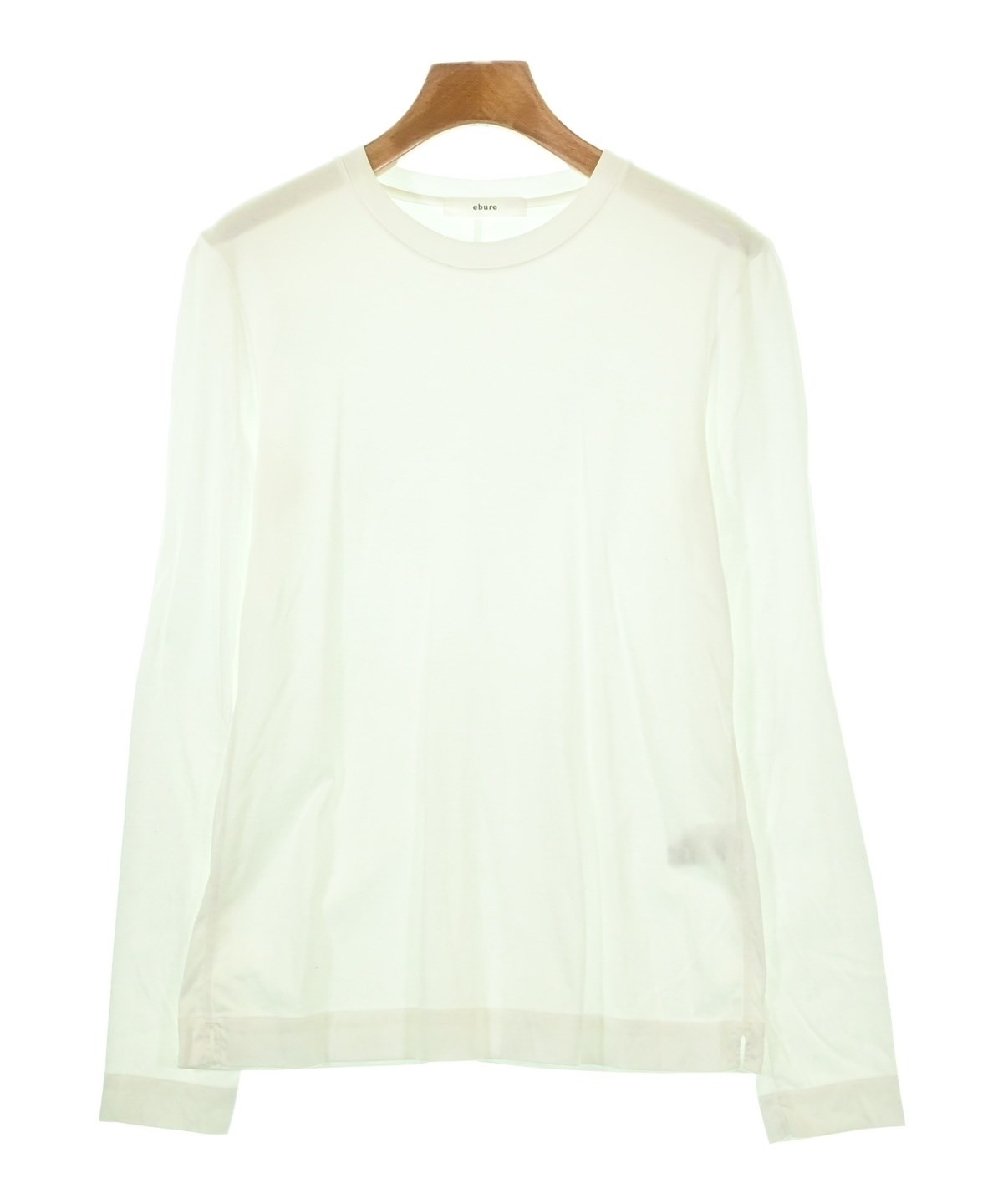 ebure（エブール）Tシャツ・カットソー 白 サイズ:38(M位) レディース