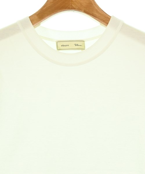 ebure（エブール）Tシャツ・カットソー 白 サイズ:38(M位) レディース/2200705969284