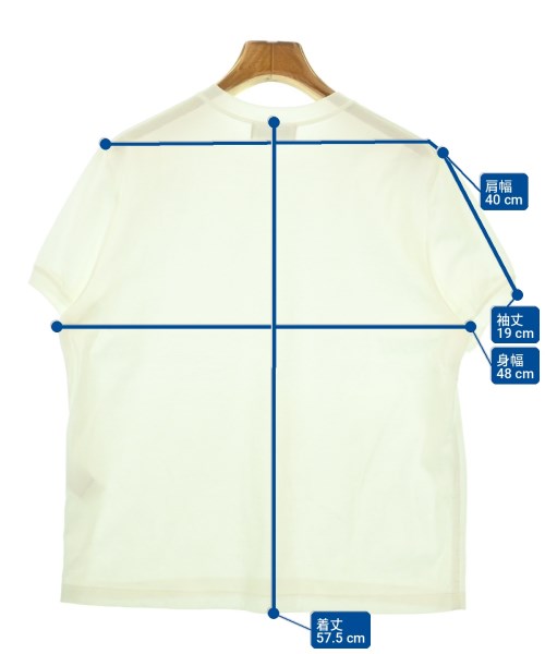 ebure（エブール）Tシャツ・カットソー 白 サイズ:38(M位) レディース/2200705969284