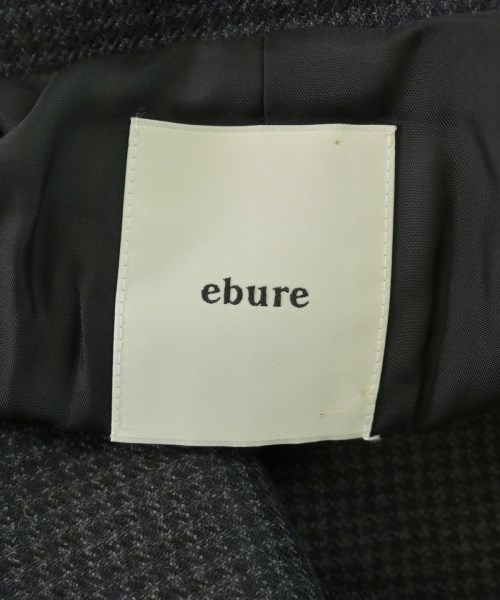 ebure（エブール）テーラードジャケット グレー サイズ:38(M位) レディース/2200691813103
