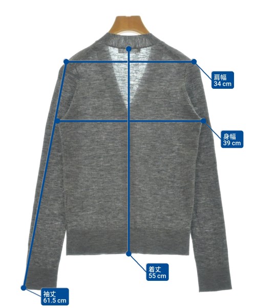 ebure（エブール）カーディガン グレー サイズ:-(M位) レディース/2200659588050