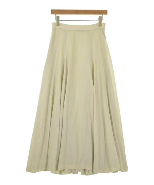 ebure(エブール)ロング・マキシ丈スカート 白 サイズ:38(M位)/2200657551261