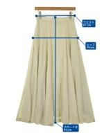 ebure（エブール）ロング・マキシ丈スカート 白 サイズ:38(M位) レディース/2200657551261