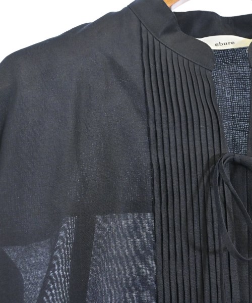 ebure（エブール）ブラウス 紺 サイズ:38(M位) レディース/2200667564022