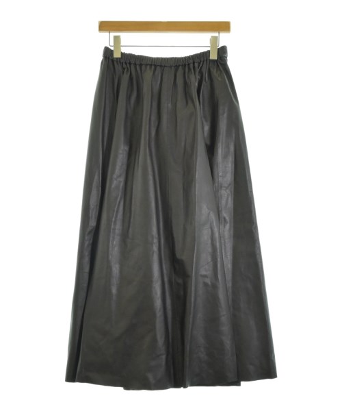 ebure(エブール)ロング・マキシ丈スカート 茶 サイズ:36(S位)/2200669614145