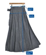 ebure（エブール）ロング・マキシ丈スカート 紺 サイズ:38(M位) レディース/2200669614183