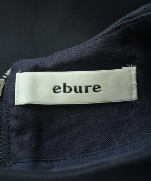 ebure（エブール）ブラウス 紺 サイズ:38(M位) レディース/2200670000111