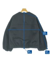 ebure（エブール）ブラウス 紺 サイズ:38(M位) レディース/2200670000111