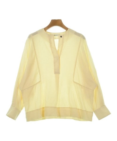 ebure(エブール)ブラウス 黄 サイズ:36(S位)/2200666464170