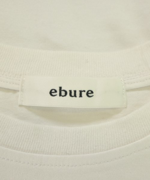 ebure（エブール）Tシャツ・カットソー 白 サイズ:38(M位) レディース/2200662004127