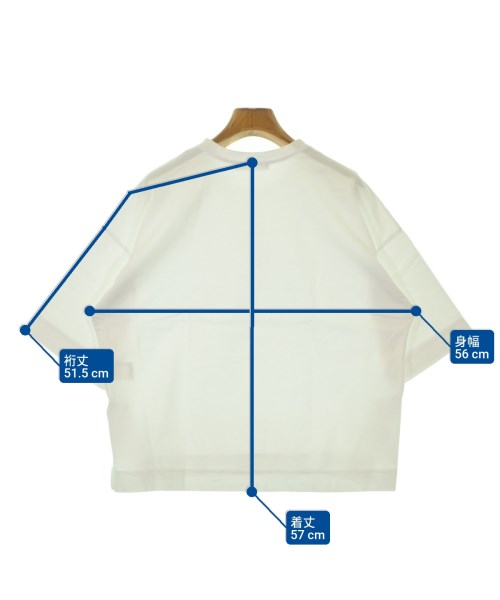 ebure（エブール）Tシャツ・カットソー 白 サイズ:38(M位) レディース/2200662004127