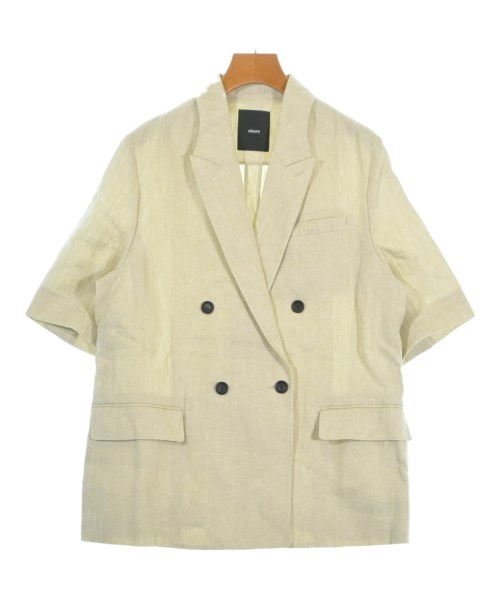 ebure(エブール)カジュアルジャケット ベージュ サイズ:38(M位)/2200670982011