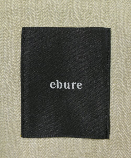 ebure（エブール）カジュアルジャケット ベージュ サイズ:38(M位) レディース/2200670982011