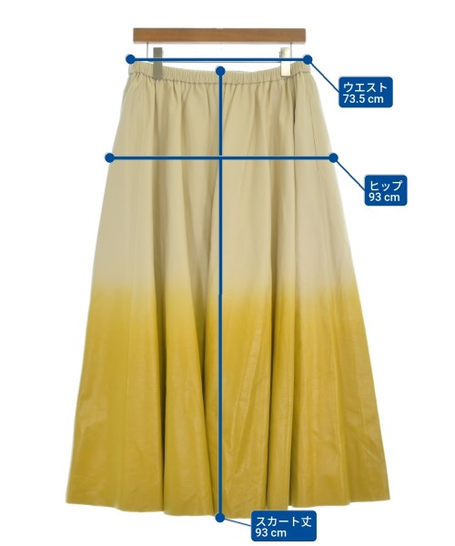 ebure（エブール）ロング・マキシ丈スカート ベージュ サイズ:38(M位) レディース/2200668777025