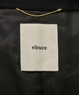 ebure（エブール）ピーコート 黒 サイズ:36(S位) レディース/2200729865029